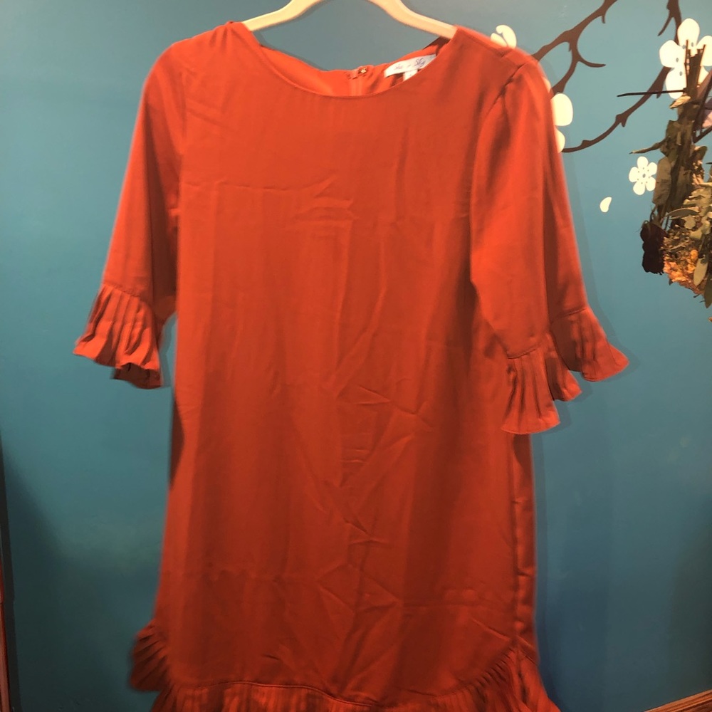 New. Never Worn Rust Colored. Size Small View 2